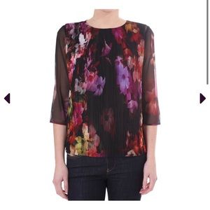 Ted Baker Cascading Floral Blouse